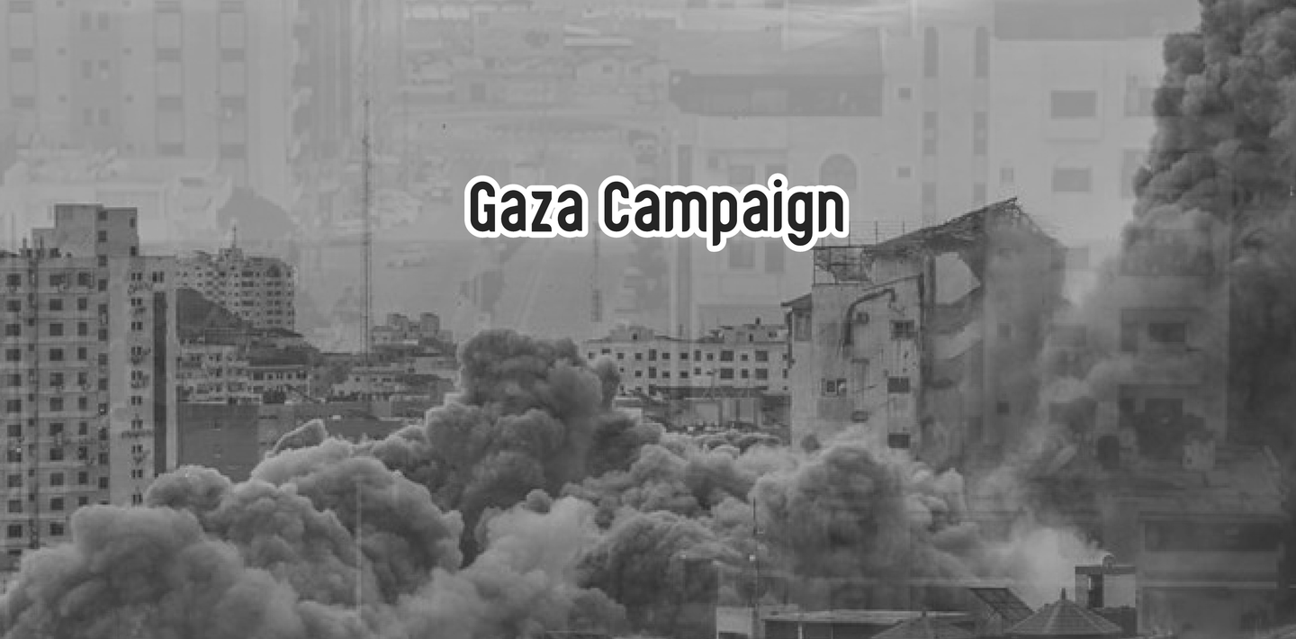 Gaza Campaign B&W